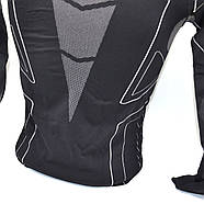 Термокофта (лонгслів) X TECH Maglia Race 3 Munica Lunga giroc Nero XXL/XXXL Чорна, фото 7
