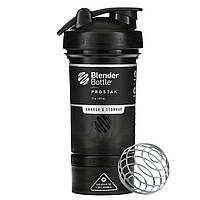 Шейкер спортивный BlenderBottle ProStak 22oz/650ml с 2-мя контейнерами Black (ORIGINAL 500215)