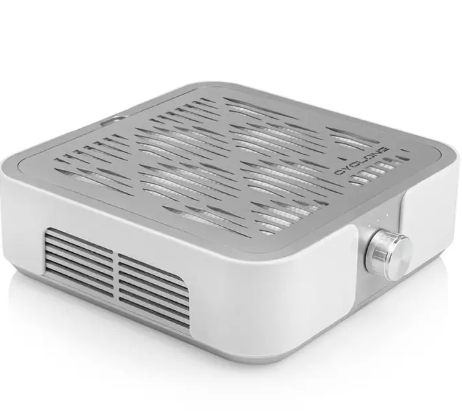 Манікюрна витяжка Bucos Cyclone X Silver з НЕРА-фільтром 60W, фото 1