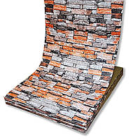 Самоклеющийся панель 3d (3д) декоративная самоклейка мягкая гибкая пвх для стен в рулоне обои песчаник