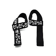 Лямки для тяги MadMax MFA-275 Camo Power Wrist Straps Camo/White, фото 4