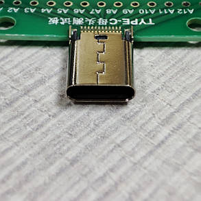 Макетна плата USB 3.1 Type-C мама отвори, фото 3
