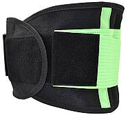 Пояс компресійний MadMax MFA-277 Slimming belt Black/neon green S, фото 4