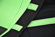 Пояс компресійний MadMax MFA-277 Slimming belt Black/neon green S, фото 7