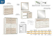 Тумби приліжкові пт 1Ш (2 шт.) Кім, фото 3