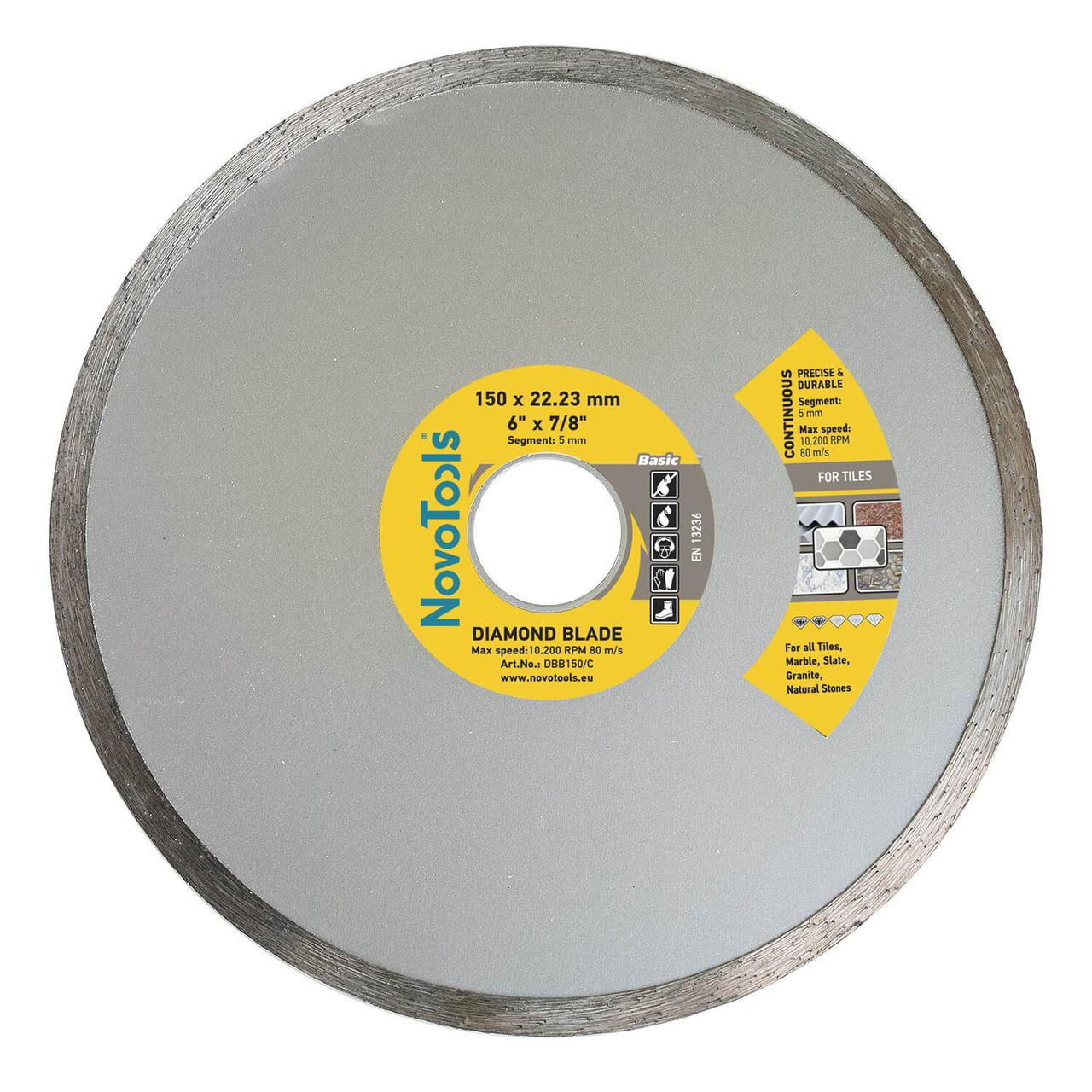 Алмазний круг NovoTools Basic 150х22 Кераміка