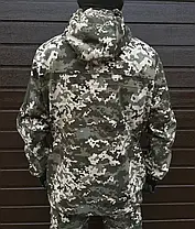 Тактичний військовий костюм гірка піксель дефенсу (48-62р), водовідштовхувальний костюм ЗСУ демісезонний камуфляж 50, фото 2