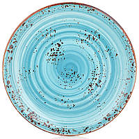 Тарелка круглая голубой (infinity) D 250 мм серия Harmony Infinity By Bone FD-HA-IN-ZT-25-DZ