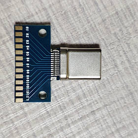 Макетна плата USB 3.1 Type-C папа SMD