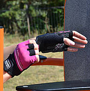 Рукавички для фітнесу Power System PS-2920 Fit Girl Evo Pink XS, фото 10