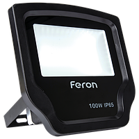 Прожектор светодиодный в тонком корпусе Feron LL471 9000Lm 100W 6400K ( черный)