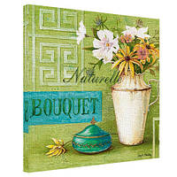 Картина на полотні Naturelle bouquet 50x50 см (H5050_RET001)