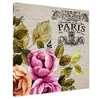 Картина на полотні Paris 65x65 см (H6565_RET002)