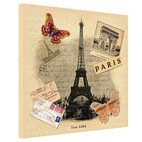 Картина на полотні Paris 65x65 см (H6565_RET005)