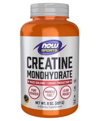 Креатин моногідрат NOW Sports Creatine Monohydrate - 227 г