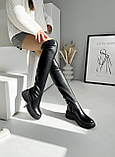 Жіночі ботфорти панчохи на платформі демісезонні та зимові, фото 6