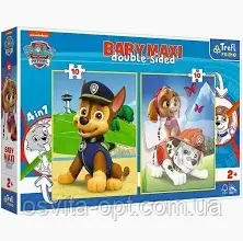 Пазли + розмальовка 10 + 10 елементіву BABY MAXI Trefl
