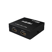 HDMI спліттер MT-SP102M, 4K, розгалужувач, (HDMI, 1 IN*2 OUT), 4K, 30Hz