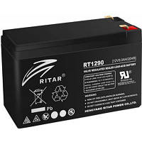 Батарея к ИБП Ritar AGM RT1290B, 12V-9Ah, Black (RT1290B) arena