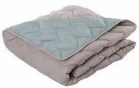 Одеяло "Дуэт" 4010127 (1) евро микрофибра с напылением, шерстепон (300г/м2), 200х210 см, цветная "Homefort"