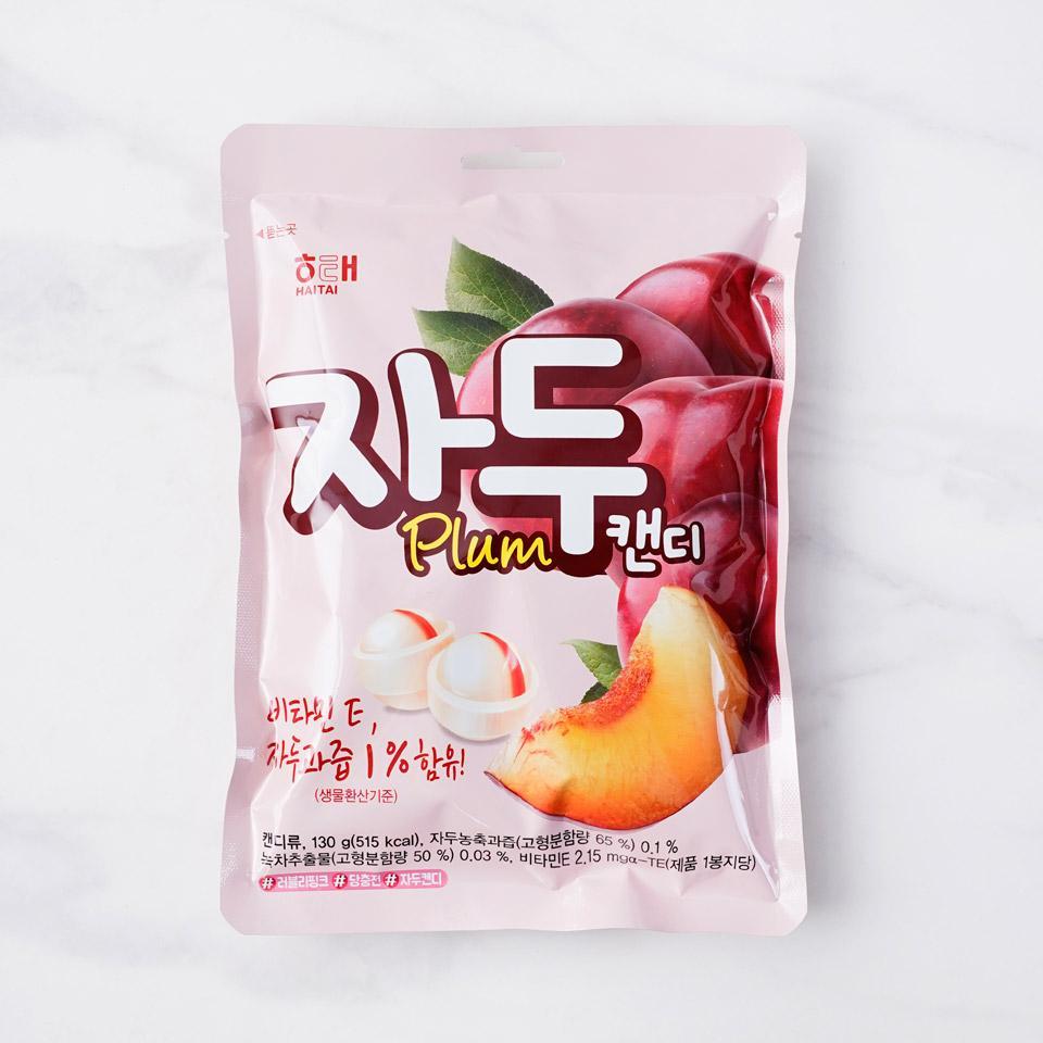 Цукерки зі смаком сливи Haitai Candy, Південна Корея, 130 г