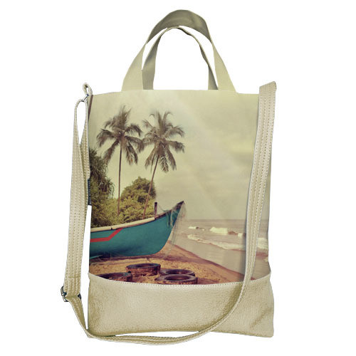 Городская сумка City Лодка на пляже