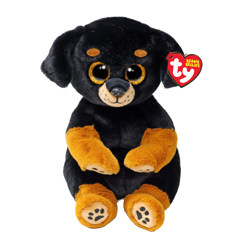М'яка іграшка TY BEANIE BELLIES Пес ROTTWEILER 41290