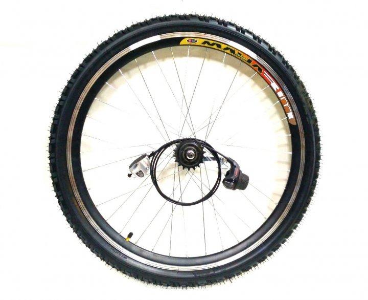 Колесо з гумою 26" на планетарній втулці Shimano Nexus Inter-3 SG-3C41