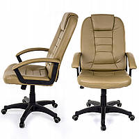 Офисное компьютерное кресло Nordhold VIP LIGHT BROWN для персонала руководителя для дома офиса