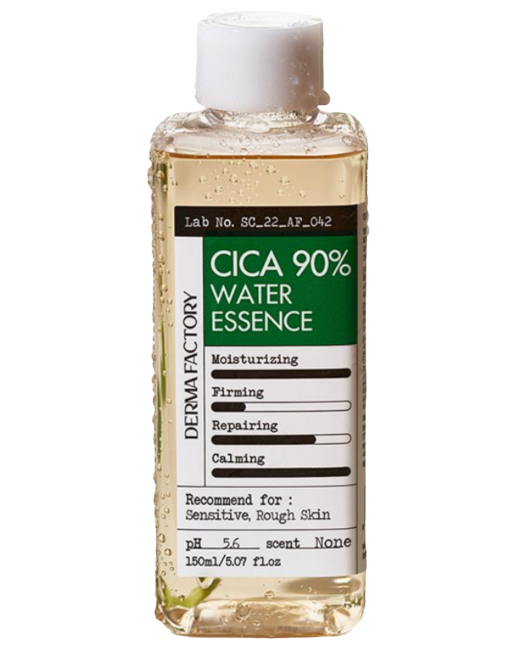 Заспокійливий тонер-есенція з 90% центели Derma Factory Cica 90% Water Essence, 150 ml, фото 1
