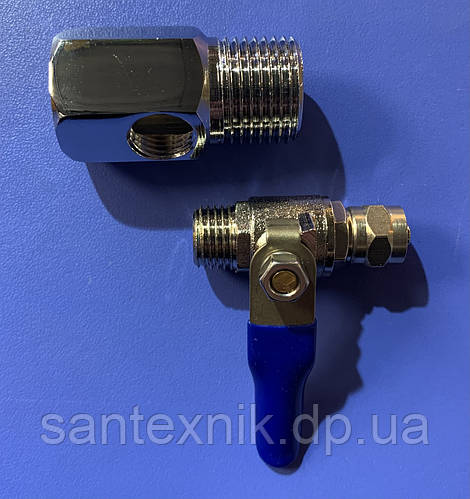 Кран для подачи воды на фильтр 1/2" (в сборе) (ID#1782011012), цена ...