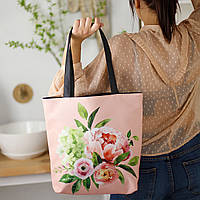 Сумка тканинна Tenderness Flowers bouquet