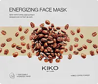 Гідрогелева маска для обличчя з екстрактом кави Kiko Milano Energizing Face Mask