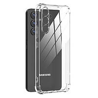 Чохол Fiji Proof для Samsung Galaxy M34 5G (M346) прозорий бампер з посиленими бортами Transparent