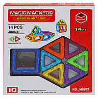 Магнитный конструктор "MAGIC MAGNETIC" (14 дет) Комбинированный Разноцвет (229701)