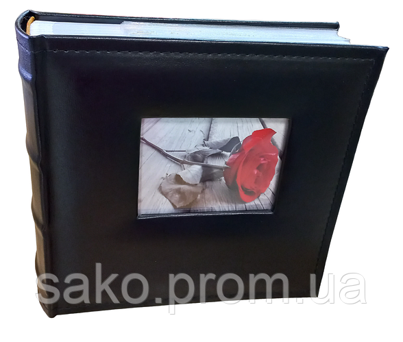 Альбом для фотографий 10х15 см на 200 фото GEDEON Black W Черный ...