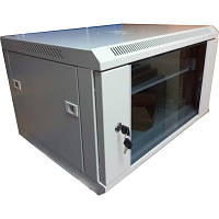 Шкаф настенный Hypernet 9U 19" 600x350 (WMNC-35-9U-FLAT-AC) arena