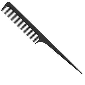 Гребінець Eurostil карбонова 21,5 см, з гострим наконечником