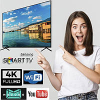 Телевізор 32 дюйми Самсунг Smart TV 4К Android Плазма 32 дюйма Телевизор Samsung 32 дюйма Т2 UHD Корея