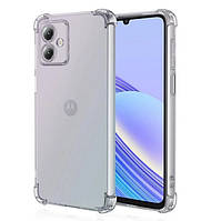 Чохол Fiji Proof для Motorola G14 прозорий бампер з посиленими бортами Transparent