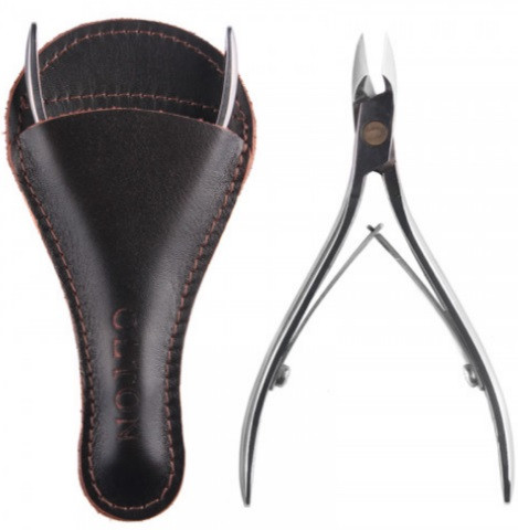 Кусачки професійні для шкіри нашкірниці Olton M 8-10 мм манікюрні кусачки для нігтів манікюрний інструмент, фото 1