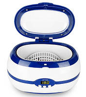 Стерилізатор ультразвуковий для манікюрних ультразвукова мийка інструментів VGT-2000 35W 750ml