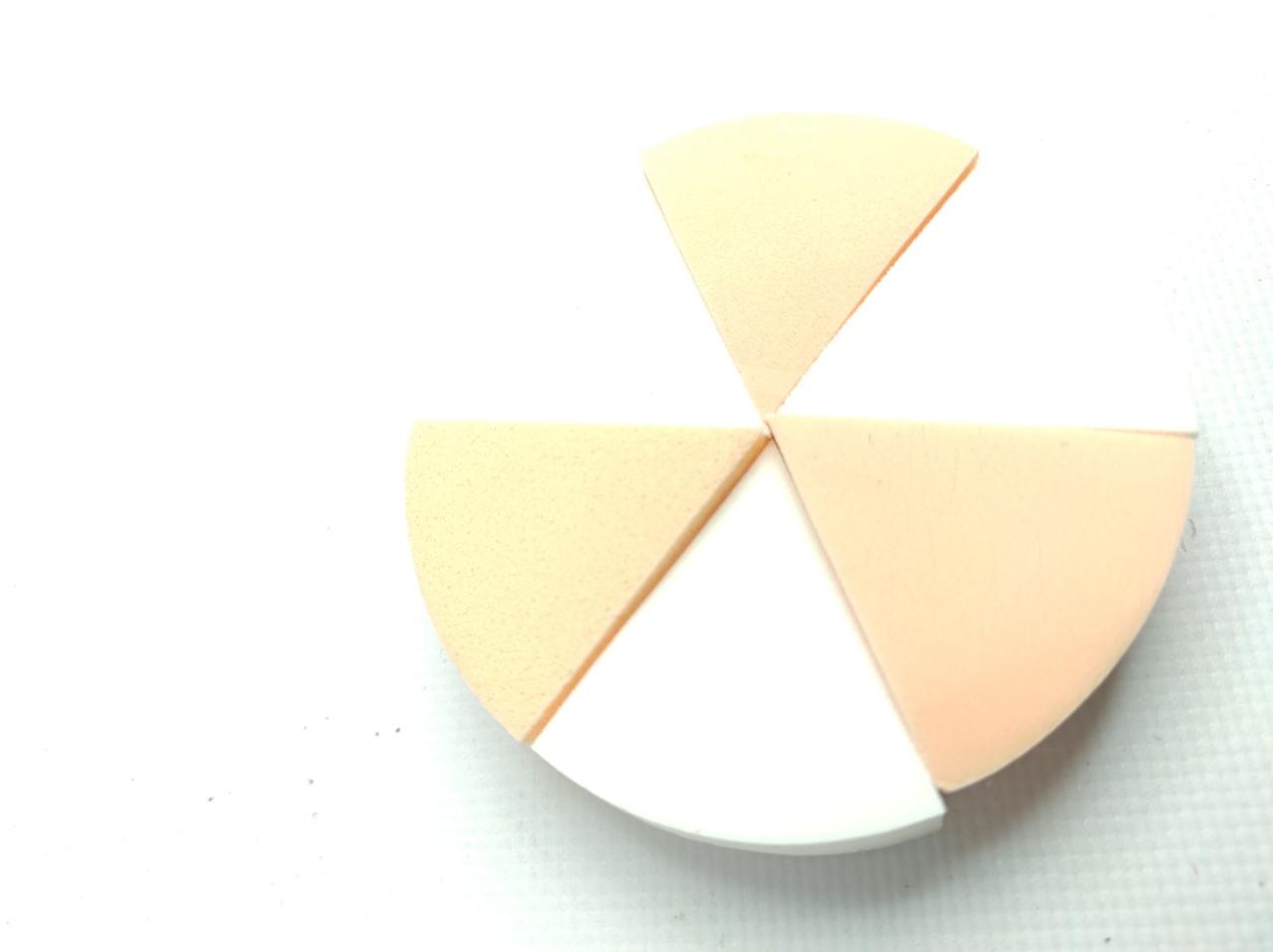 Спонж для макіяжу, спонжик губка косметична, спонжик-губка м'яка 6 в 1, фото 1