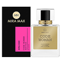 Женский парфюм Mira Max CODE WOMAN 50 мл (аромат похож на Giorgio Armani Code Woman)