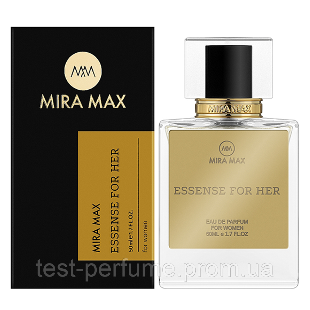 Жіночі парфуми Mira Max ESSENSE FOR HER 50 мл (аромат схожий на Angel Schlesser Essential)