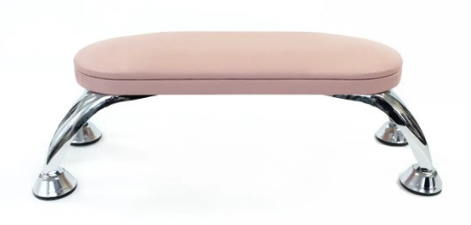 Підлокітник манікюрний Maxi на хромованих ніжках м'який, підставка для рук для манікюру., фото 1