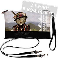 Клатч через плече
