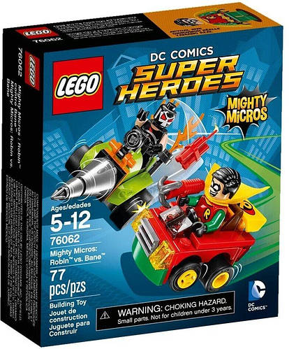 Конструктор лего Lego Super Heroes Робин против Бэйна 76062 (ID ...