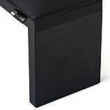 Підлокітник для манікюру чорний / чорний, манікюрна підставка Eco Stand Wood 320х160(Н)х110 мм, фото 5