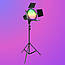 Світлодіодний RGB прожектор JSL-216 з пультом та штативом 2м LED лампа відеосвітло для студійної зйомки, фото 6